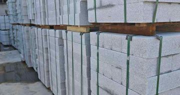 开封芝麻白路牙石，路侧石