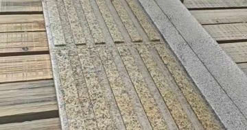 开封黄金麻盲道石 盲条