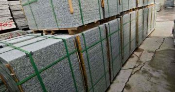 开封芝麻白地铺版 石材地铺石