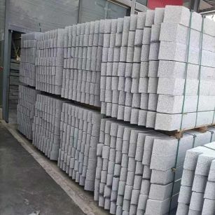 开封芝麻白树围石 树池