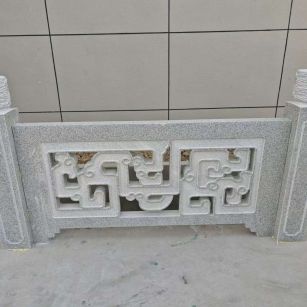 开封芝麻白河道栏杆 桥栏杆