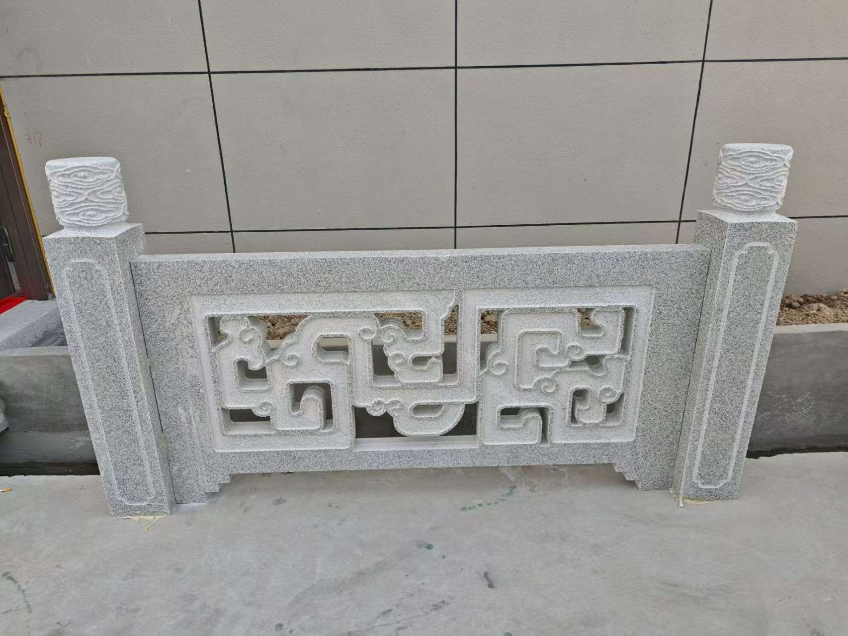 开封芝麻白河道栏杆 桥栏杆