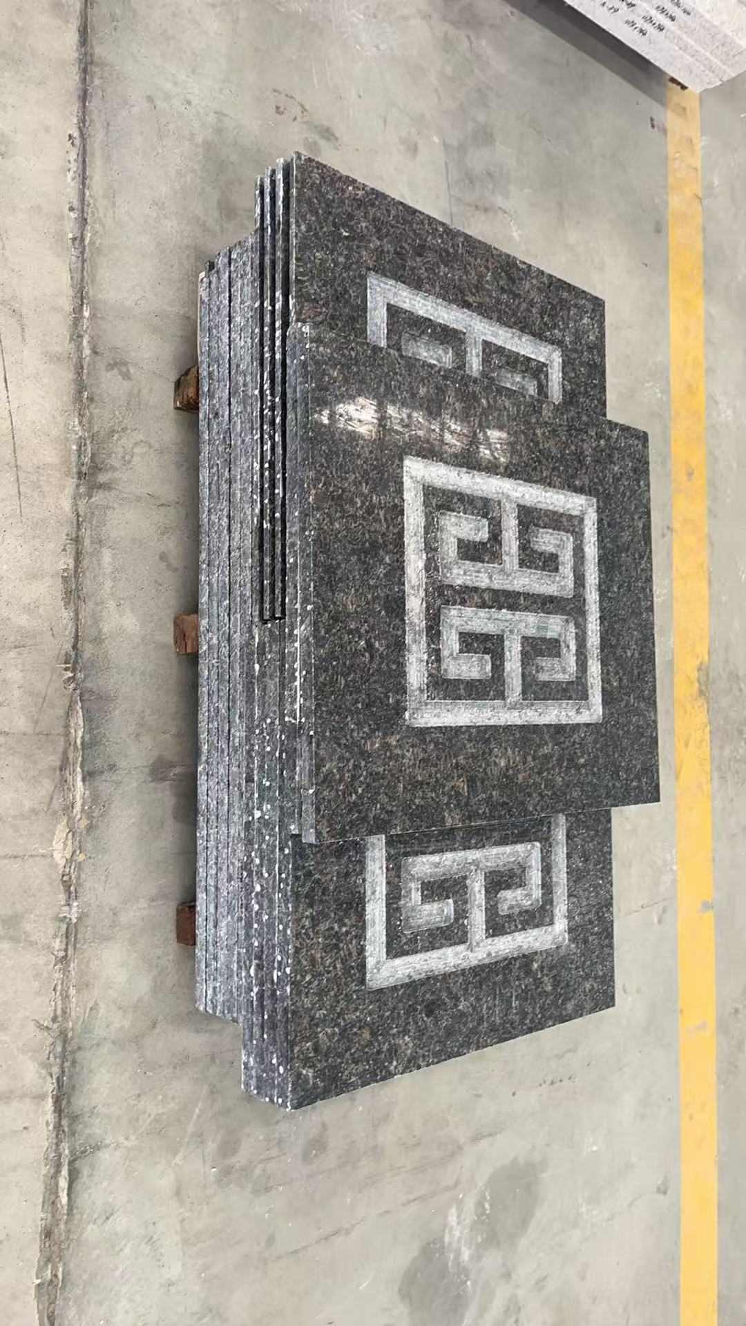 开封英国棕回纹雕刻版